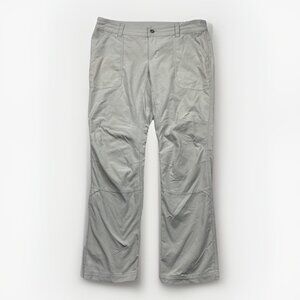 Columbia Lightweight Hiking Climbing Tech Pants Womens  12 Off-white / Gray Read
